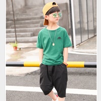 ชุดเสื้อกางเกง-Hiphop-CATTEE-สีเขียว