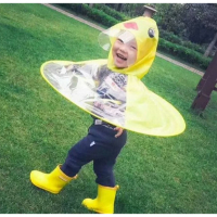 หมวกกันฝน-UFO-เป็ดน้อย-สีเหลือง
