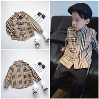 เสื้อเชิ้ตเด็ก-Burberry-แขนกระดุม