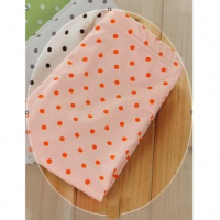 กางเกงเลกกิ้งเด็ก-Double-Dots-Cute:สีชมพูส้ม
