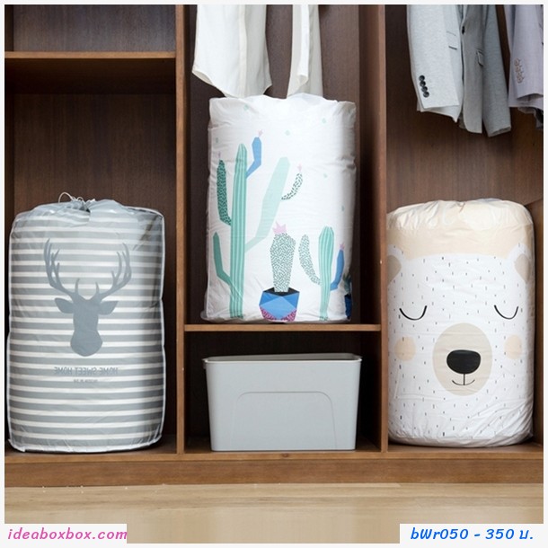ถุงเก็บผ้าห่ม bag moving clothes bag (แพค5ชิ้น)