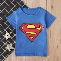 เสื้อยืดเด็ก-ลาย-Superman-สีฟ้า