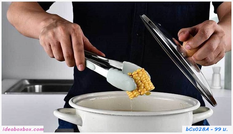 ที่คีบอาหาร อเนกประสงค์ Master chef สีชมพู