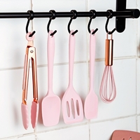 ชุดเครื่องครัว-Mini-Silicone-Kitchen-Set-สีชมพู
