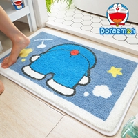 พรมเช็ดเท้า-Microfiber-ลายหลัง-Doraemon-B