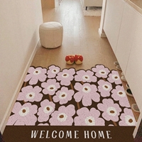 พรมดักฝุ่น-non-slip-mat-ลาย-Marimekko-สีชมพู