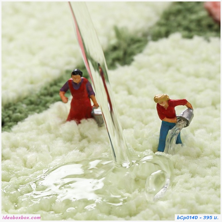 พรมเช็ดเท้า non-slip พรมตกแต่งในบ้าน ลายกบ