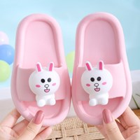 พรีออเดอร์-รองเท้าแตะ-Children-slippers-แก๊งค์ไลน์-ลาย-Cony