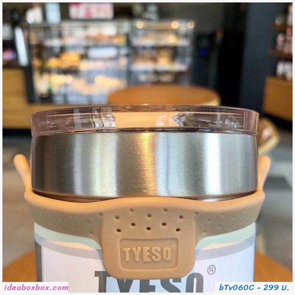 แก้วเก็บอุณหภูมิร้อนเย็น TYESO 710 ml. สีเขียว