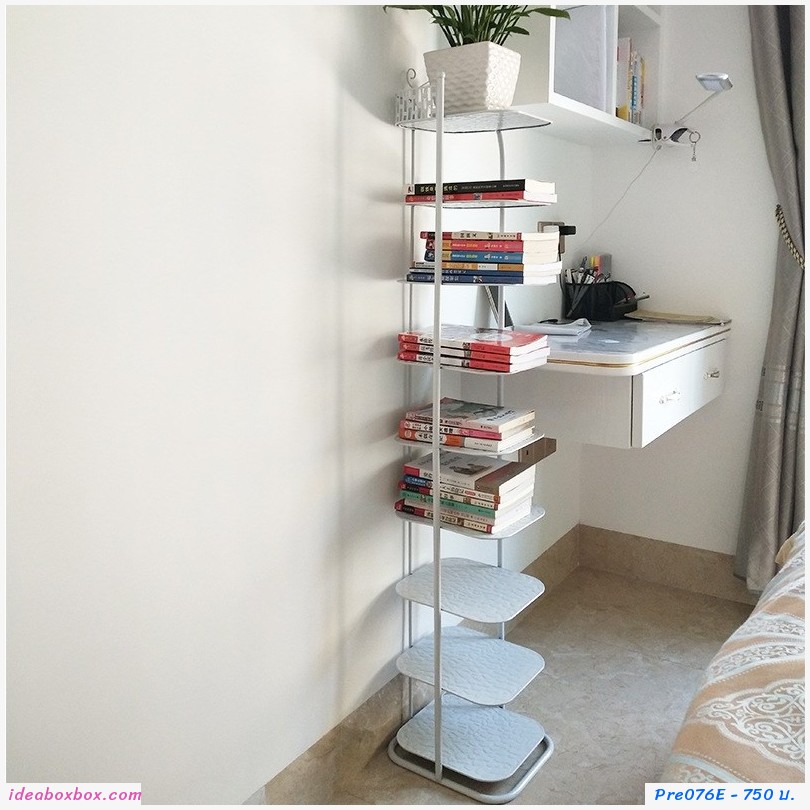 Preorder ชั้นวางรองเท้า 6 ชั้น Space Saving สีขาว