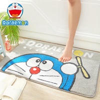 พรมเช็ดเท้า-Microfiber-ลายหลัง-Doraemon-D