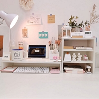 ชั้นวางของ-multifunctional-computer-monitor-สีขาว_Shelf-(ได้2ชิ้น)