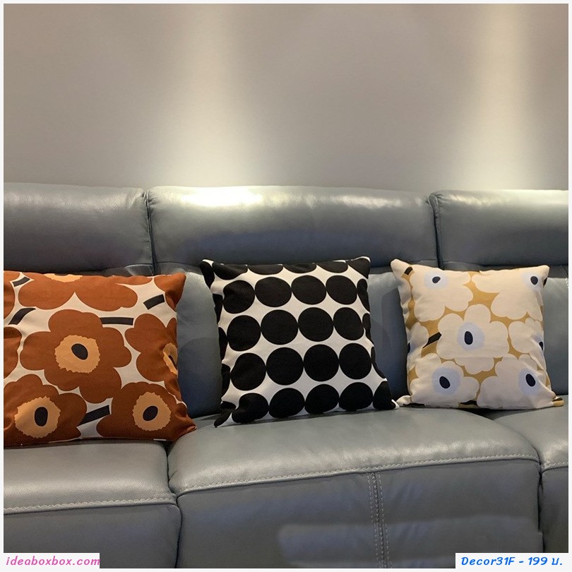 ปลอกหมอน ลาย Marimekko แบบ F