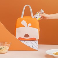 กระเป๋าเก็บอุณหภูมิ--Bag-Cartoon-สีส้ม