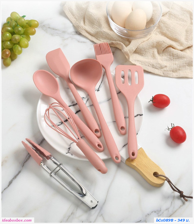 เซตเครื่องครัว Master chef non-stick 8-piece (เซต 8 ชิ้น) สีเขียว