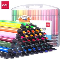 deli-สีเมจิกหลายสี-48-color-watercolor-pen