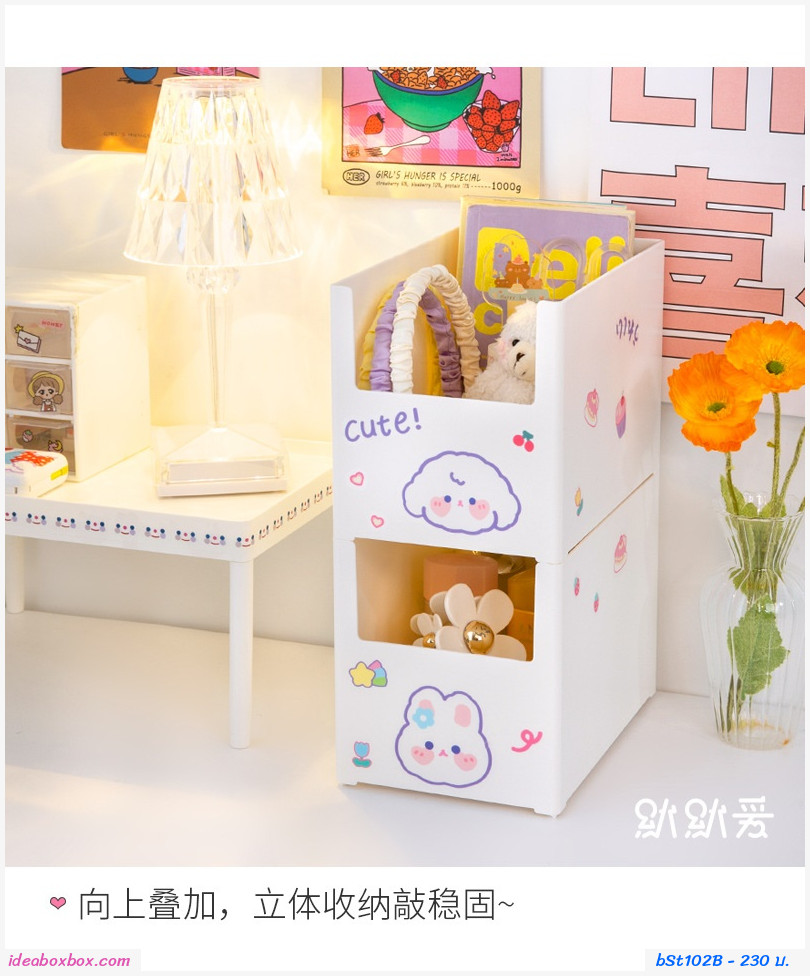 ͧѴº Cute Storage Box  L(ʵԡ)