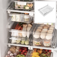 กล่องลิ้นชัก-Refrigerator-storage-box-drawer-ประหยัดพื้นที่ในตู้เย็น