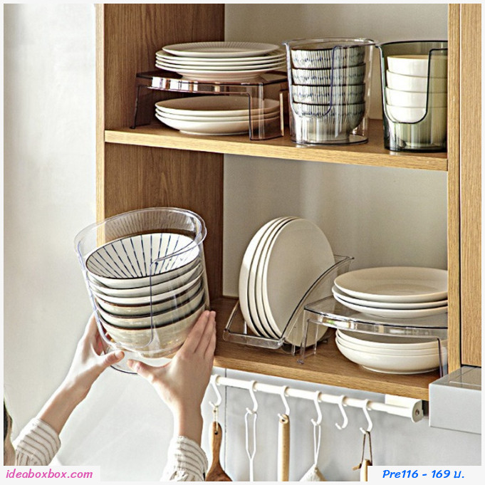 ที่จัดระเบียบจานชาม Bowl Storage Box Large แบบ C