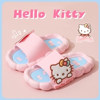[พรีออเดอร์]รองเท้าแตะ-Sanrio-ลาย-Hello-Kitty-สีชมพู