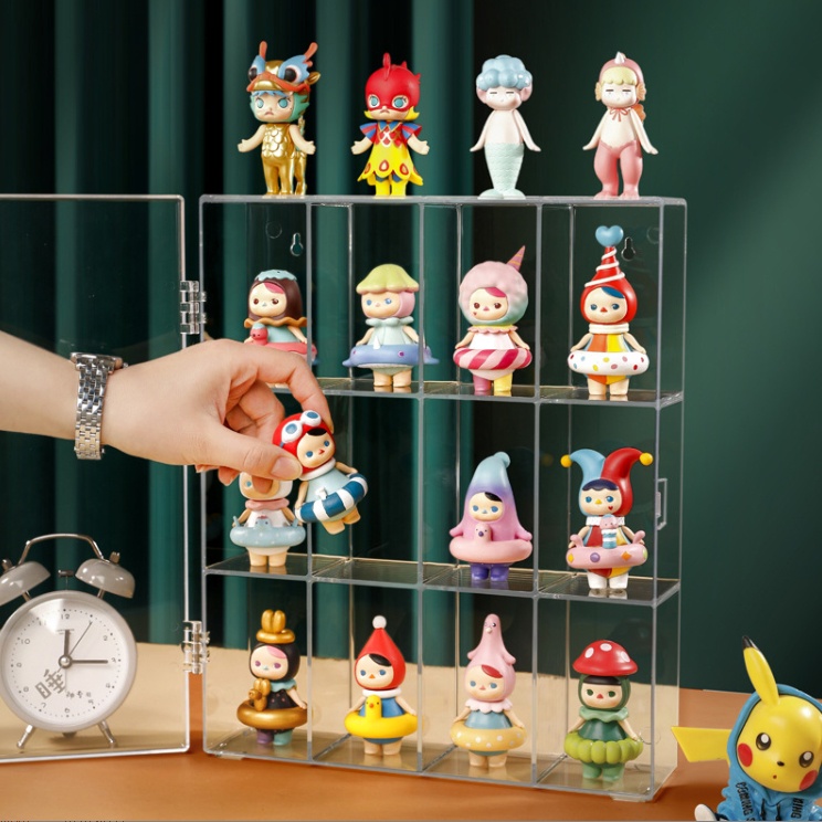 พรีออเดอร์ กล่องโชว์โมเดล Figure Storage Box Display 12 ช่อง