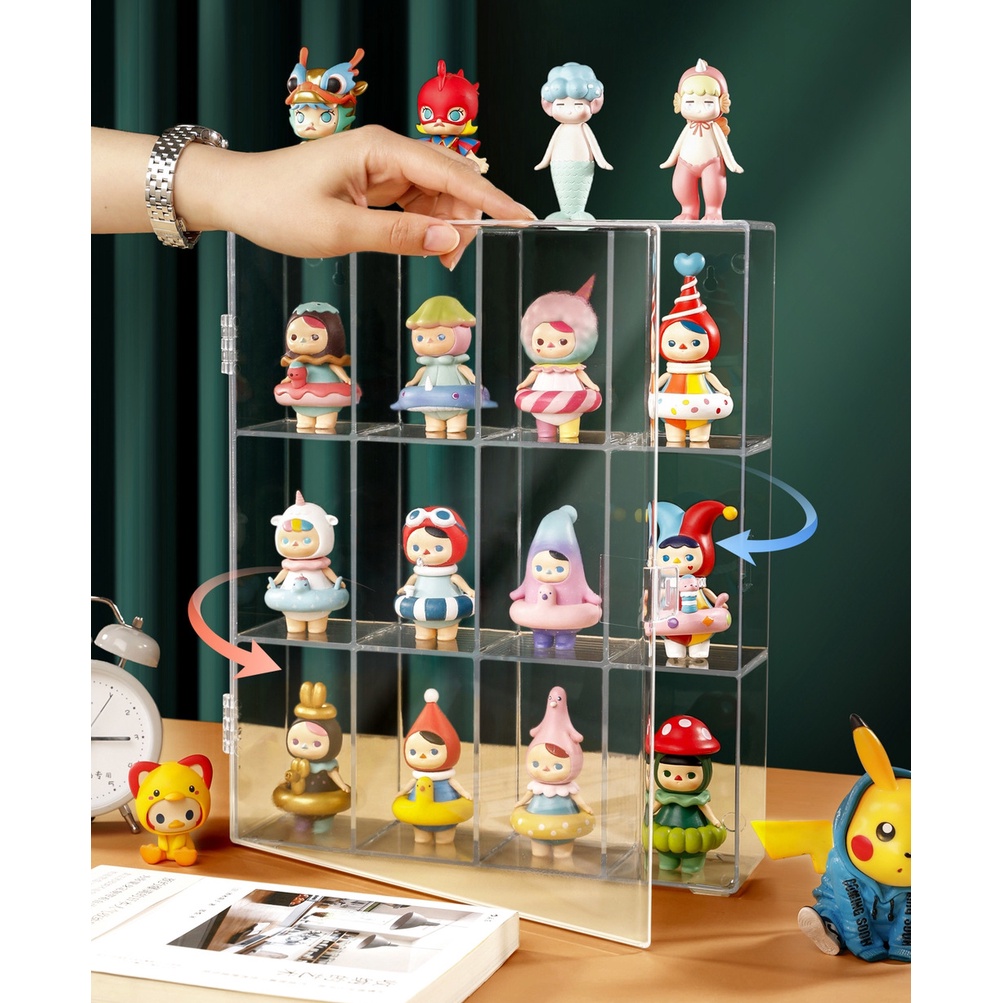 พรีออเดอร์ กล่องโชว์โมเดล Figure Storage Box Display 12 ช่อง