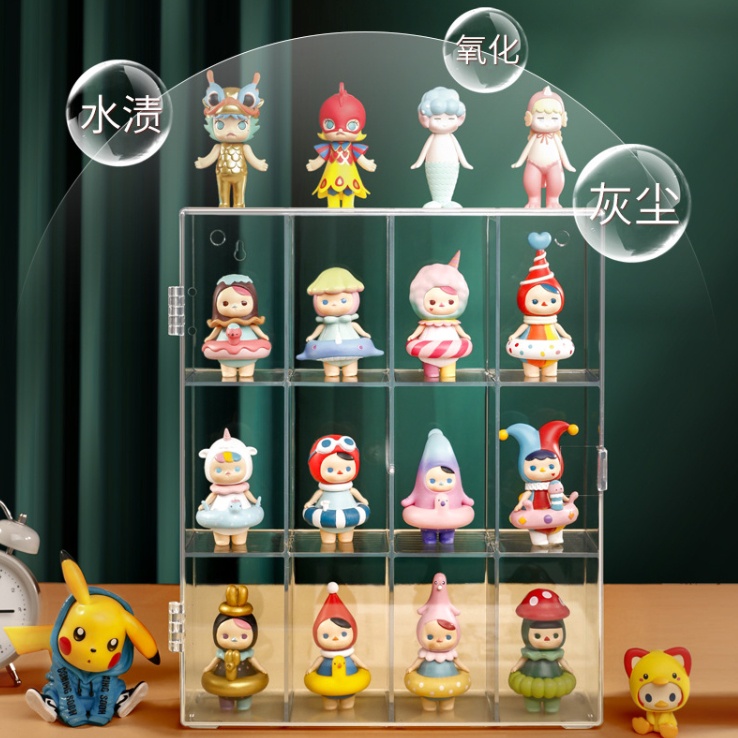 กล่องโชว์โมเดล Figure Storage Box Display 6 ช่อง