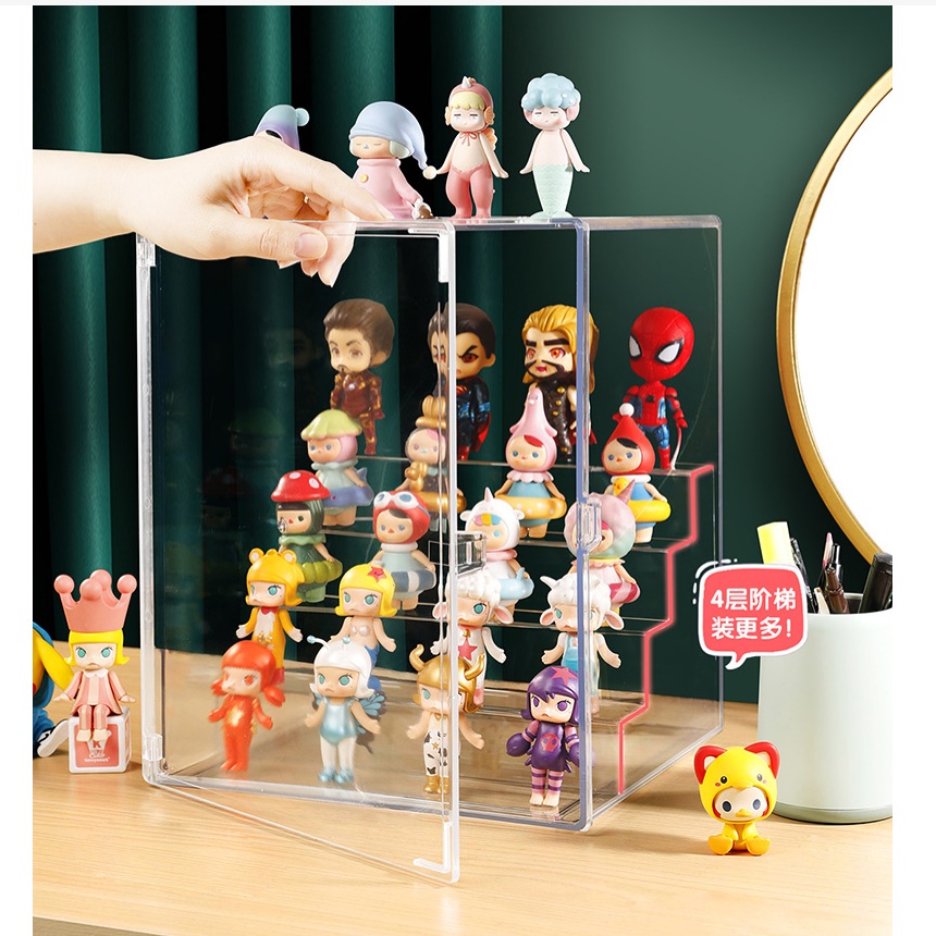 บันไดโชว์โมเดล Figure Storage Box Display เฉพาะบันได