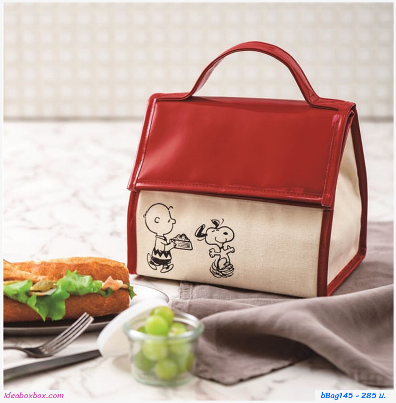 س çҹ Japanese Snoopy lunch bag