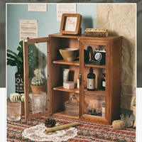 ตู้ไม้-เก็บของ-ตกแต่ง-retro-vintage-cabinet-แบบ-F