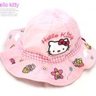 หมวกระบาย-Hello-Kitty-สีชมพู