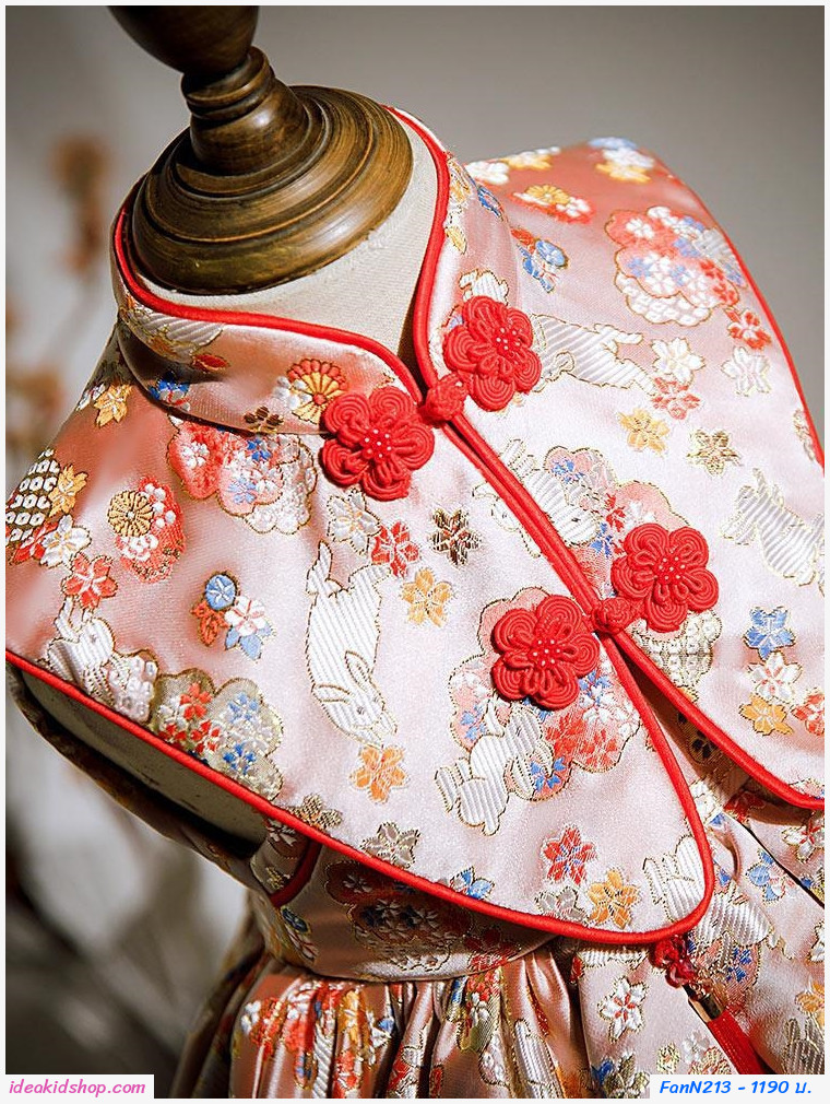 ชุดตรุษจีน เดรสพรีเมียม princess dress children Tang suit Chinese style 