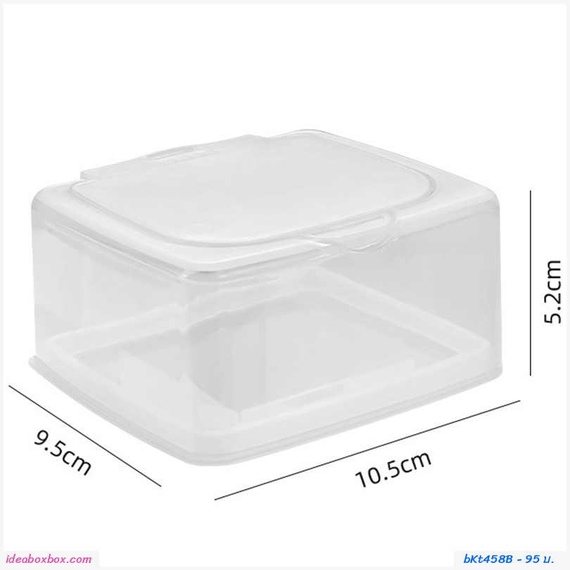 กล่องมินิถนอมอาหาร Japanese style พร้อมฝาปิดแบบแบน 100 ml.(เซต 4ชิ้น)
