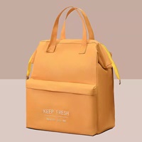 [พรีออเดอร์]-กระเป๋าเก็บอุณหภูมิบุฟลอยด์-แฟชั่น-สีส้ม