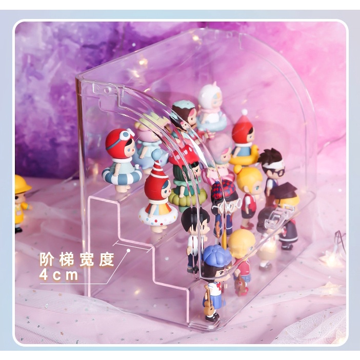 กล่องโชว์โมเดล Box Display Diamond Rotation แบบหมุนได้