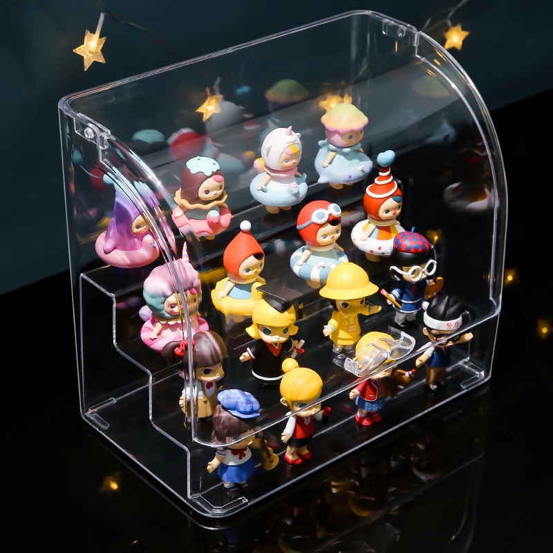 กล่องโชว์โมเดล Box Display Diamond Rotation แบบหมุนได้
