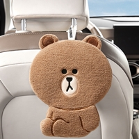 [พรีออเดอร์]-ผ้าเช็ดมือน่ารัก-ผ้าเช็ดอเนกประสงค์-Microfiber-Line-Friend-หมี-BROWN-BODY