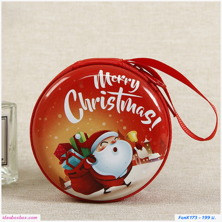 กระเป๋าใส่เหรียญ Xmas Coin purse แพค 10 ใบ