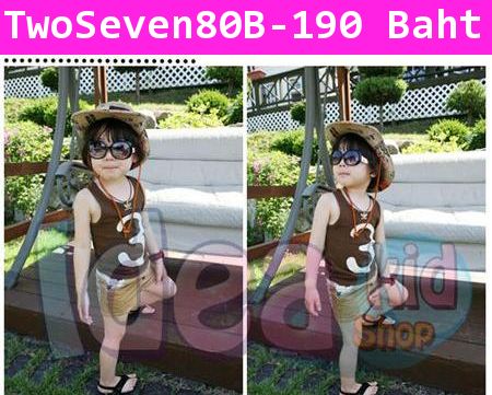 เสื้อกล้าม Two&Seven No.3 สีน้ำตาล