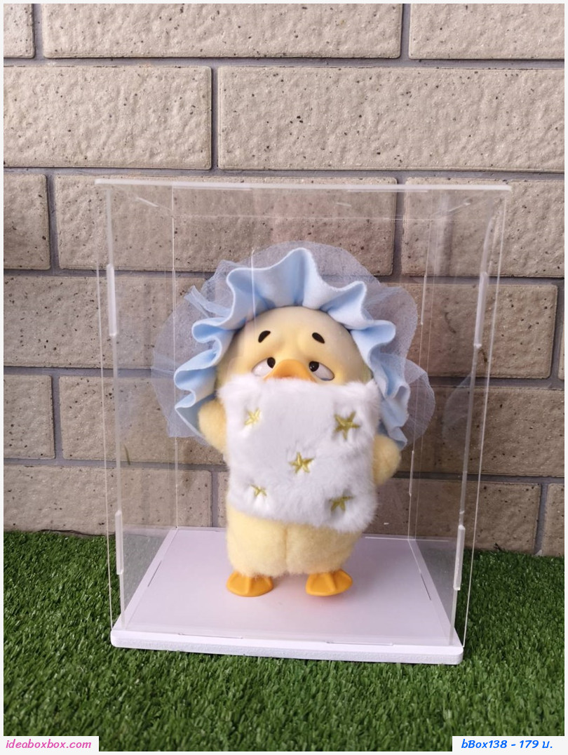 กล่องใส่ Labubu/Baby Three/Kimmon/Upset Duck ขนาด 20x15x10 ฐานใส
