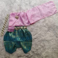 ชุดไทยเด็ก-รุ่นแม่พุดตาน-พรหมลิขิต-สีชมพูฟ้า