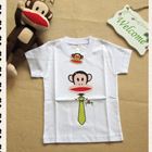 เสื้อยืด-PAUL-FRANK-เนคไท-สีขาว