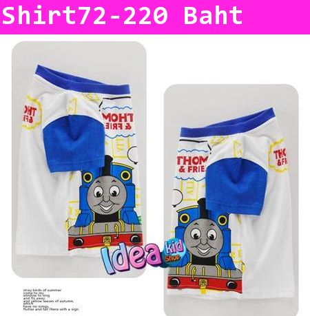 เสื้อยืด THOMAS&FRIENDS สีน้ำเงิน