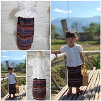 ชุดไทย-เสื้อลูกไม้ผ้าถุงนากา:ชุด-เสื้อ_ผ้าถุง