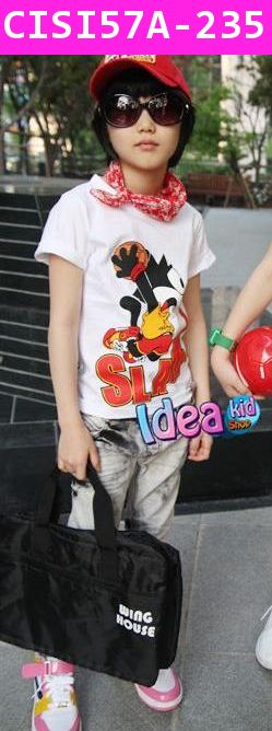 เสื้อยืด Felix SLAM! สีขาว