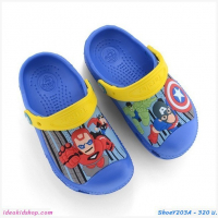 รองเท้าเด็กสไตล์-Crocs:CaptainและIron-Man-