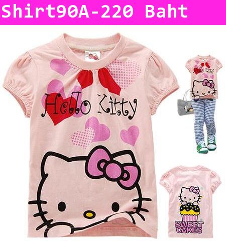 เสื้อยืด Hello Kitty Sweet Cakes