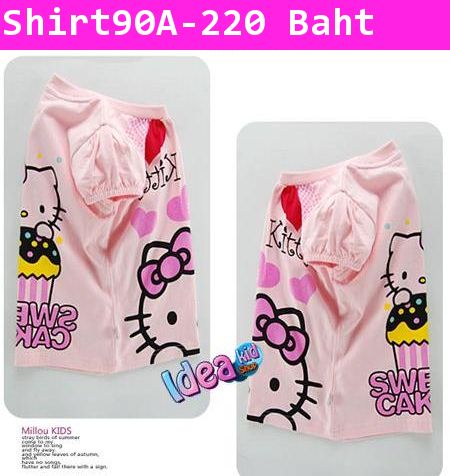 เสื้อยืด Hello Kitty Sweet Cakes