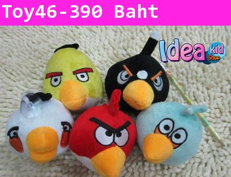 ตุ๊กตานก Angry Bird (แพค 5 ตัว)