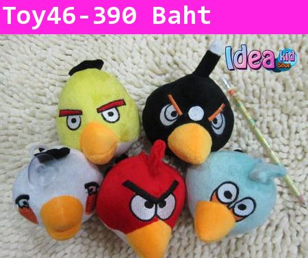 ตุ๊กตานก Angry Bird (แพค 5 ตัว)